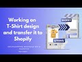 Part 4 Creating T-Shirt Design in Printify - T-Shirt Dropshipping on Shopify — Salestio