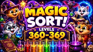 Magic Sort – Levels 360-369 – Walkthrough