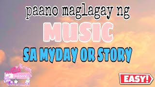 PAANO MAGLAGAY NG MUSIC SA MYDAY (sorry napalakas yung background music) | VLOG 10 | ALTHEA DEMESA