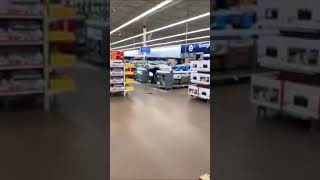 Walmart Airdrie armed robbery.  Coronavirus making people crazy :( Calgary, Alberta