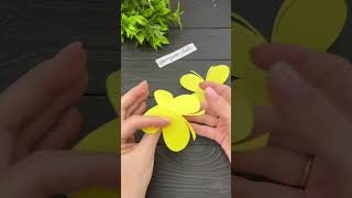 DIY Paper Butterfly Paper Craft Tutorial Easy Origami #shorts