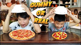 Tony | Trận Chiến Kẹo Dẻo VS  Đồ Ăn - Gummy Or Real Food