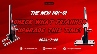 Friankor Wall Printer Upgrade \\ NEW MK-01 Wall Printing Machine Features \u0026 Comparison with The Old