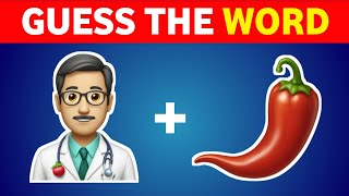 Guess The Word By Emoji Challenge | Emoji Challenge | Quiz Game