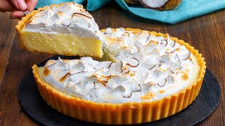 Délicieuse tarte à la crème de coco. Vous ne vous arrêterez pas à un quartier!| Savoureux.tv