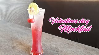 Valentine breezer || Valentine's day mocktail || Non alcoholic drink || The mocktail house