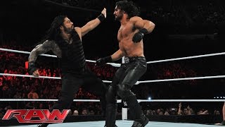 Roman Reigns vs. Seth Rollins: Raw, March 2, 2015