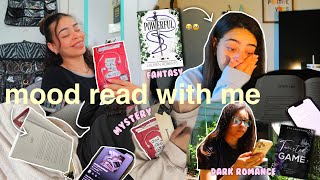 Mood read with me!! 📚💓| spoiler free reading vlog