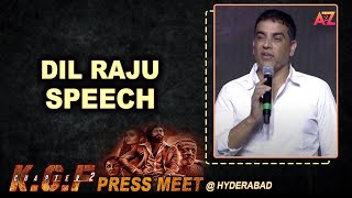 Dil Raju speech at KGF Chapter 2 Hyderabad Press Meet | Rocking Star Yash | Prashanth Neel