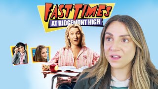 Watching Fast Times at Ridgemont High for the FIRST TIME!! // Reaction & Commentary // Damone su*ks!