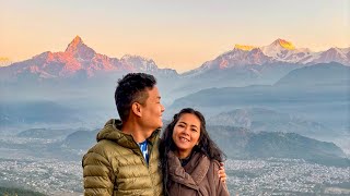 Sarangkot Sunrise! Himalayas Nepal🇳🇵