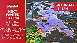 3 things to know about this weekend's winter storm | WTOL 11 Weather Impact Alert Days