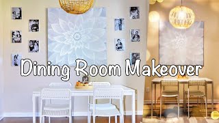 EXTREME Dining Room Makeover On A Budget | IKEA Dining Set
