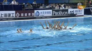 Canada Final Combo, Synchronized Swimming, Shanghai World Championships 2011