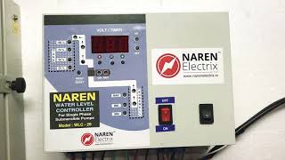 Naren Water Level Controller Model WLC-20 for Single Phase Submersible Pumps (English Version)