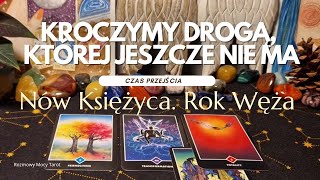 Kroczymy drogą, której jeszcze nie ma. Czas Nowiu. Czas Wejścia w Rok Węża✨️ kawa \u0026 karty