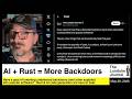 AI + Rust = More Backdoors