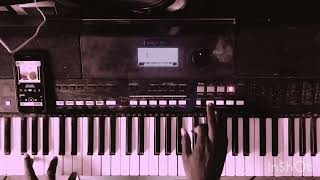 How to play Awurade yesu y3 Ohene by Esther Smith key C🎹🎹🎹