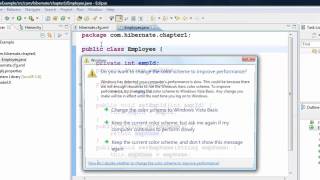 Java Hibernate Tutorial Part 4 - Our First Class!
