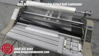 GBC Discovery 80 Double Sided Roll Laminator