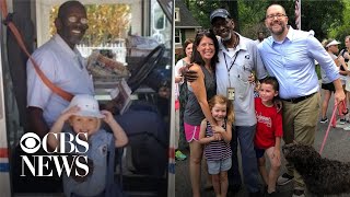 Community comes together to honor beloved mailman of 35 years