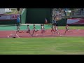 福井国体2018 成年男子800m決勝 村島匠1 47.45ngr 大会新 takumi murashima 1st