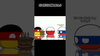 It's Poland's Birthday#countryballs #epic #poland #polandsbirthday #russia #germany #regionballs