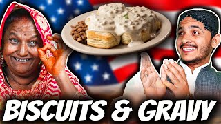 Tribal People Try Biscuits and Gravy For The First Time