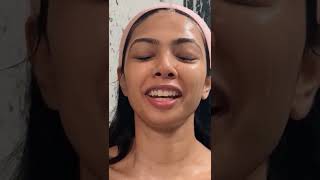 #shorts Doing my sister's skincare ASMR skincare #asmr #ashortaday