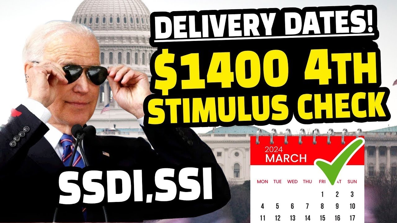 Delivery Dates: $1400 4th Stimulus Checks Signed For All Social ...