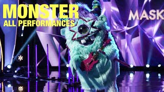 Monster All Performances & Reveal (Masked Singer)