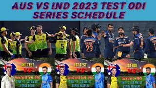 Australia Tour Of India 2023 Test & Odi Series | Aus Vs Ind Test And Odi Series 2023 Schedule
