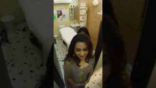 Actress Bhavana at Insta Face Ladies Beauty Parlour Qatar