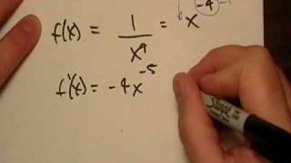 The Power Rule for Derivatives