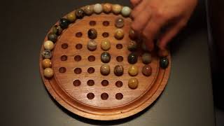 European Peg Solitaire solution