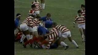 1984ラグビー 日本vsフランス第2戦（国立）