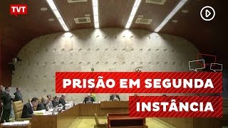 Prisão após condenação em 2º instância é inconstitucional