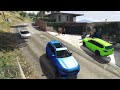 franklin blue gang vs shinchan green gang base in gta 5