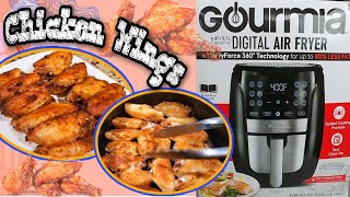 [Vlog²⁵] CHICKEN WINGS | GOURMIA DIGITAL AIR FRYER 6QT