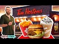 *FIRST TIME* Trying Tim Horton's in the UK!! 😲