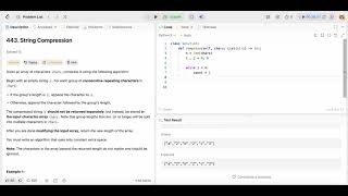 String Compression | LeetCode 443 | Best Two Pointers Approach + In-Place Solution