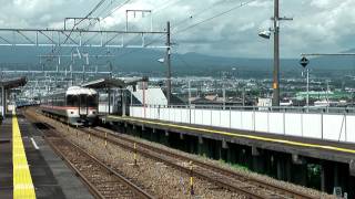 373系　特急ふじかわ　竪堀駅通過（身延線）（2010年7月撮影）