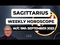 Sagittarius Horoscope Weekly Astrology from 19th September 2022