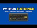 Python f-strings Explained | Python Tutorial for Beginners #14