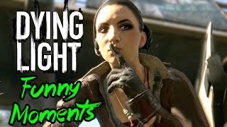 Dying Light Funny Moments - (Sex, Grappling Hook, Zombie Swarms!)