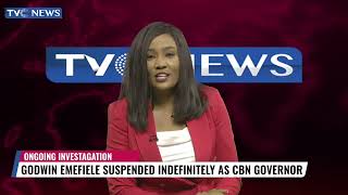 WATCH: Godwin Emefiele Suspended As CBN Governor, Arrested By DSS