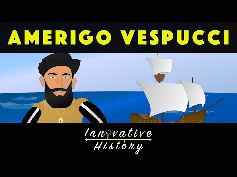 What did Amerigo Vespucci see on his voyage?
