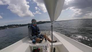 Solo sailing Pacer