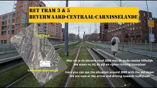 Cabview Tram Rotterdam| Beverwaard-Centraal-Carnisselande| T3 \u0026 T5