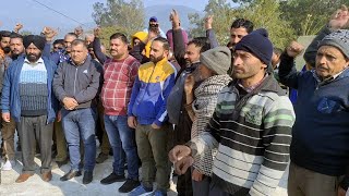 Truckers On Strike Across Jammu Against New Provisions in Hit and Run Case